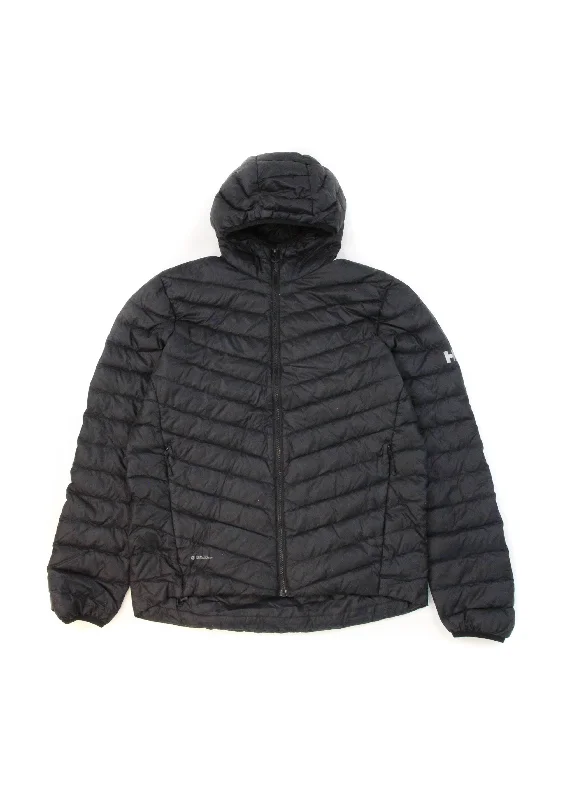 Men's Verglas Hooded Down Insulator Hoodie with Frayed Bohemian Relaxed