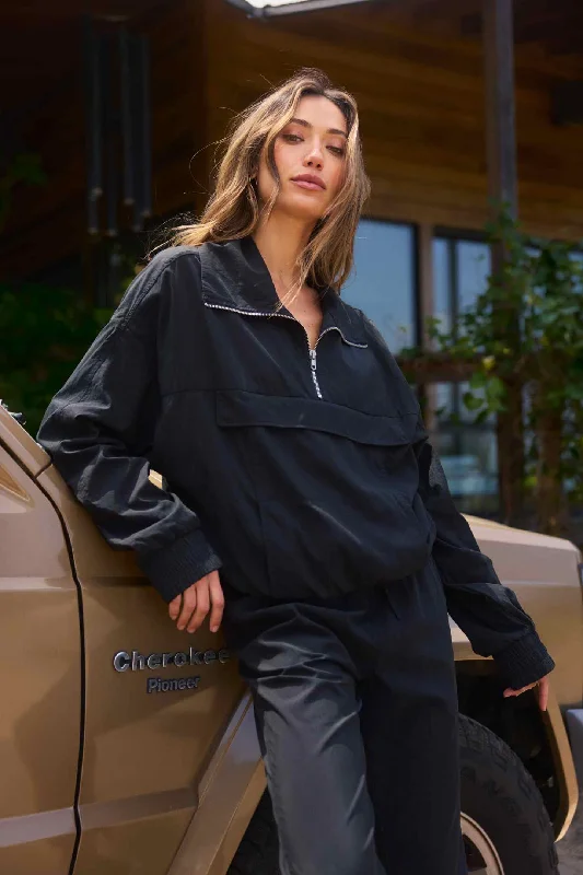Mia Half Zip Jacket Quilted Jacket Puffer Jacket Insulated Jacket