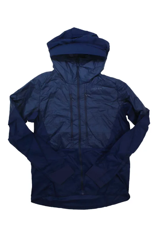 Norrona Mens Lyngen Aero80 Insulated Zip Hoodie Hoodie with Emblem Brand Identity