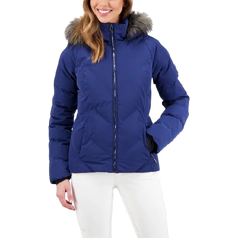Obermeyer Bombshell Jacket Satin Jacket Silk Jacket Chiffon Jacket