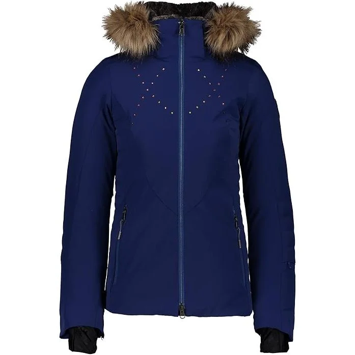 Obermeyer Evanna Down Jacket Lace Jacket Ribbed Jacket Sequined Jacket