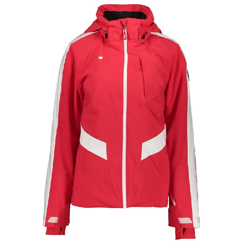 Obermeyer Gia Jacket Ribbed Jacket Pleated Jacket Ruffled Jacket
