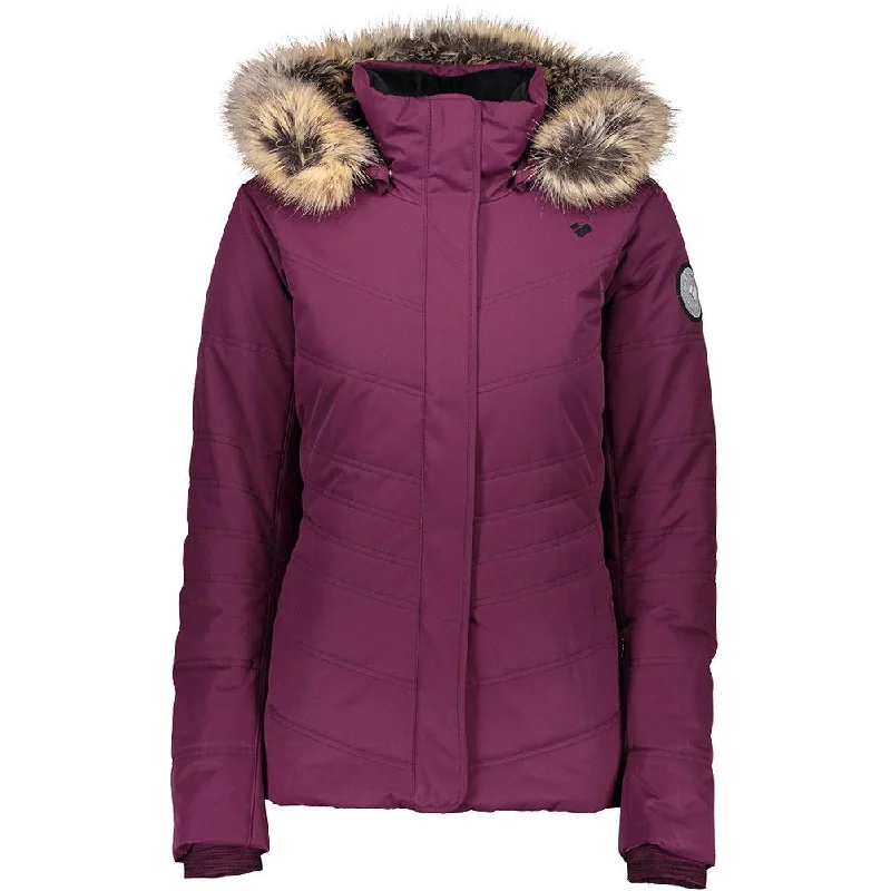 Obermeyer Tuscany 2 Jacket Tiered Jacket Buttoned Jacket Zippered Jacket