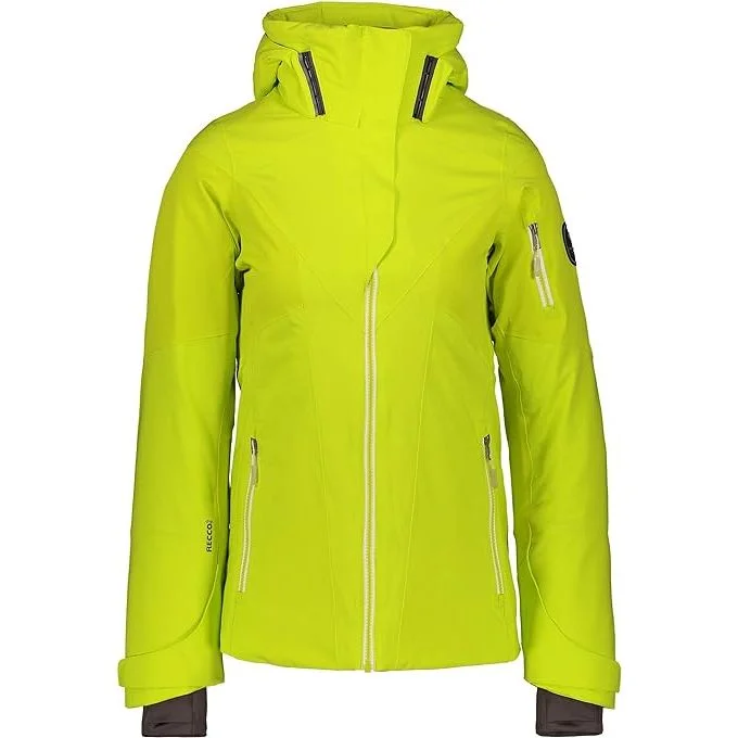 Obermeyer Yuki Jacket A-Line Jacket Boat Neck Shawl Collar