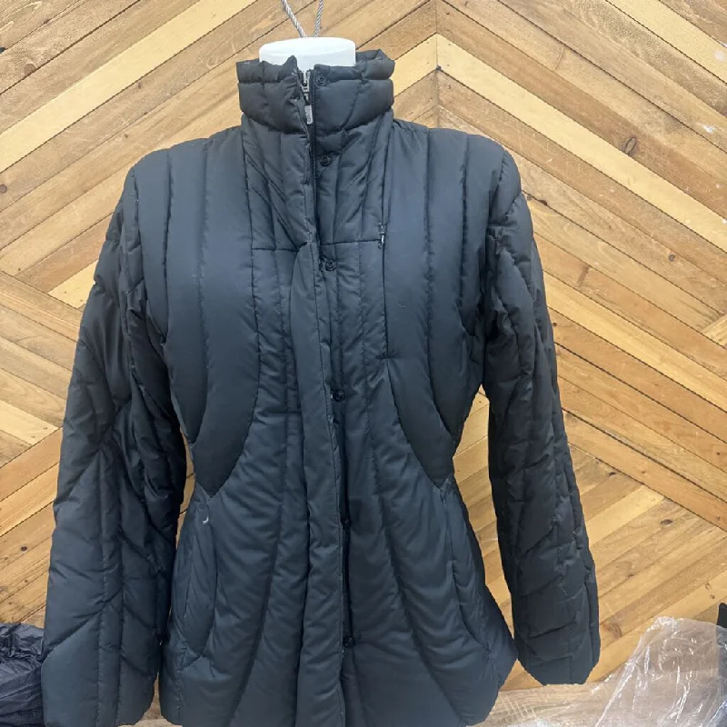 Patagonia - Women's Winter Rays Down Jacket - MSRP $250: Black-women-MD Collared Jacket Crew Neck Jacket Turtle Neck Jacket Patagonia - Women's Winter Rays Down Jacket - MSRP $250: Black-women-MD Collared Jacket Crew Neck Jacket Turtle Neck Jacket
