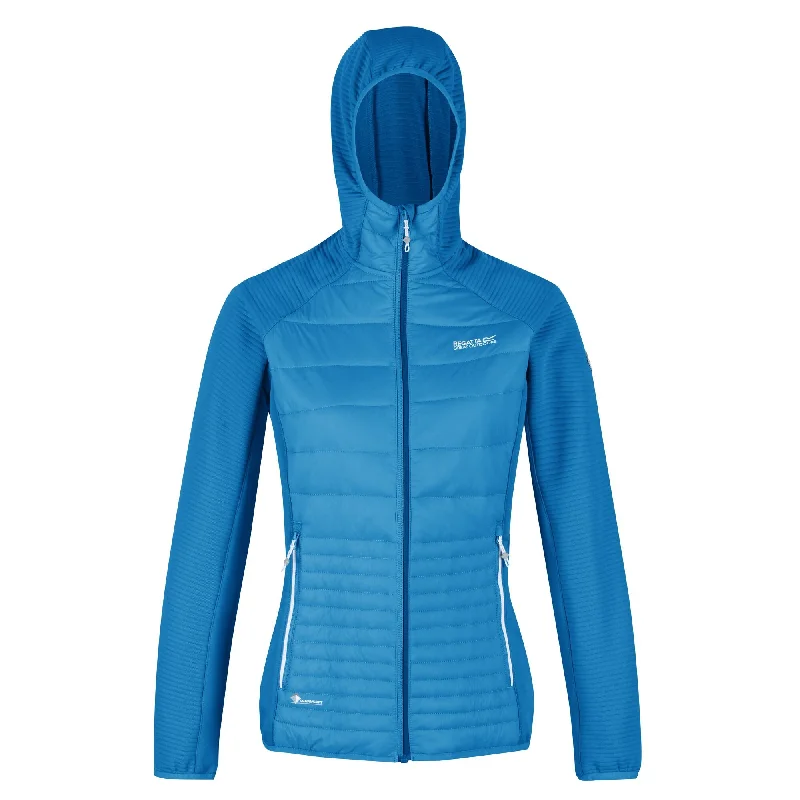Regatta Ladies Andreson V Hybrid Jacket -BLUE ASTER (8, 10 only) Belted Jacket Elasticated Jacket Padded Jacket Regatta Ladies Andreson V Hybrid Jacket -BLUE ASTER (8, 10 only) Belted Jacket Elasticated Jacket Padded Jacket