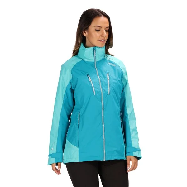 Regatta Ladies Calderdale III Jacket -ENAMEL (10 only) Welt Pockets Slit Pockets Flap Pockets Regatta Ladies Calderdale III Jacket -ENAMEL (10 only) Welt Pockets Slit Pockets Flap Pockets