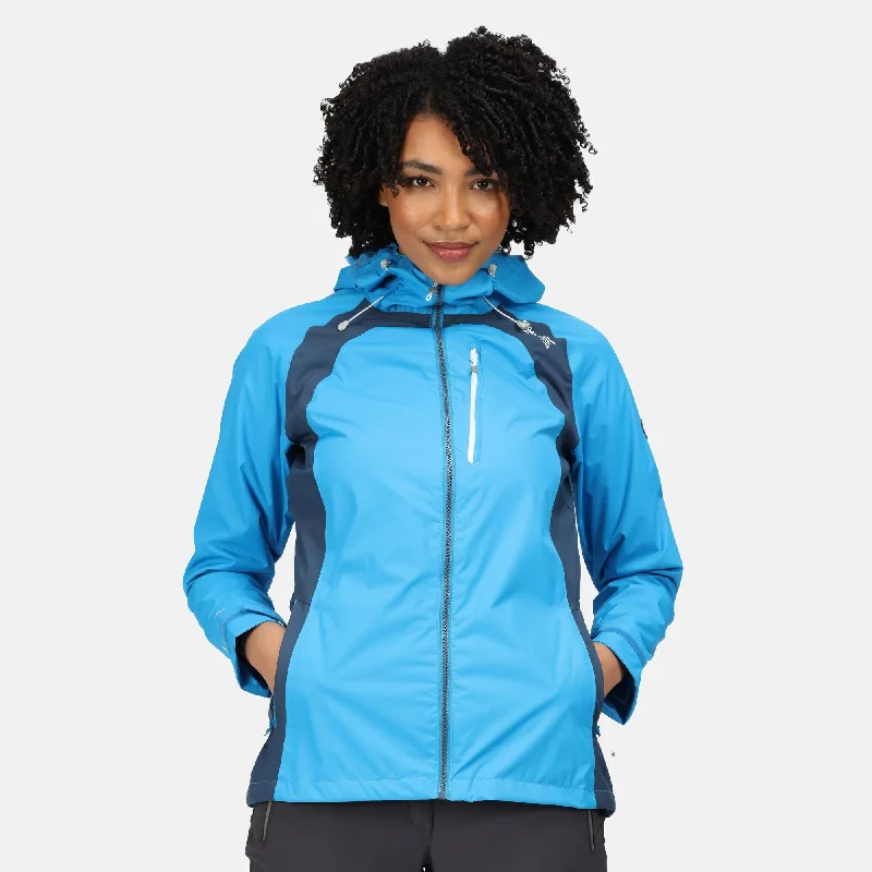 Regatta Ladies Lightweight Highton Jacket -BLUE ASTER Satin Fabric Silk Fabric Chiffon Fabric Regatta Ladies Lightweight Highton Jacket -BLUE ASTER Satin Fabric Silk Fabric Chiffon Fabric