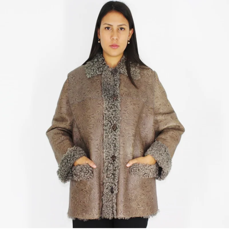 SARANTATRIA Exclusive Wieckie lamb jacket Mesh Jacket Canvas Jacket Denim Jacket