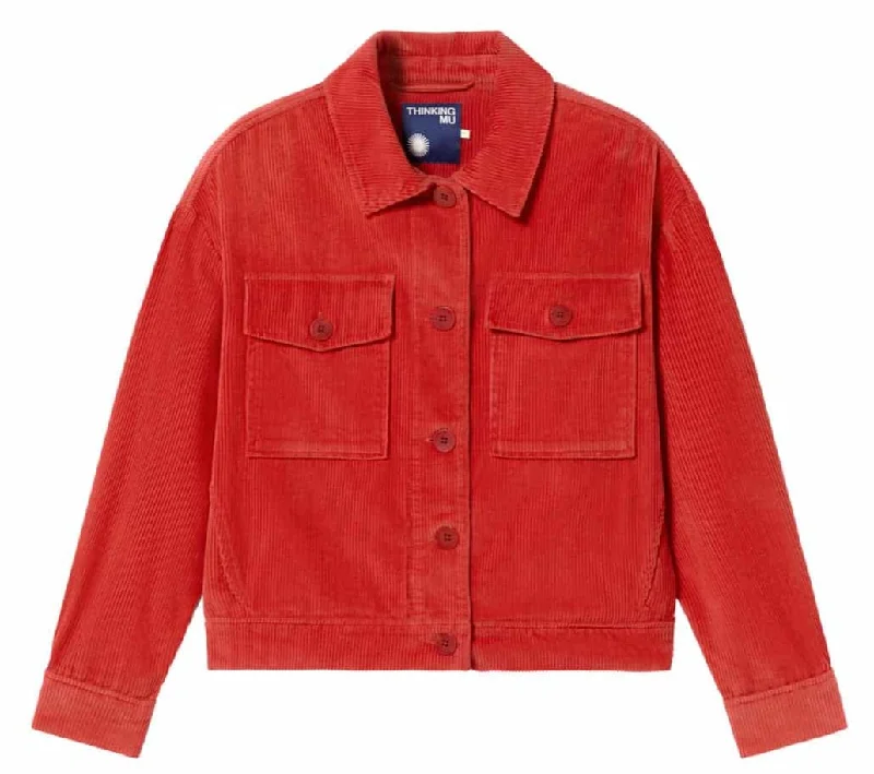 THINKING MU Frans corduroy jacket goji women Print Jacket Jacquard Jacket Embroidered Jacket THINKING MU Frans corduroy jacket goji women Print Jacket Jacquard Jacket Embroidered Jacket
