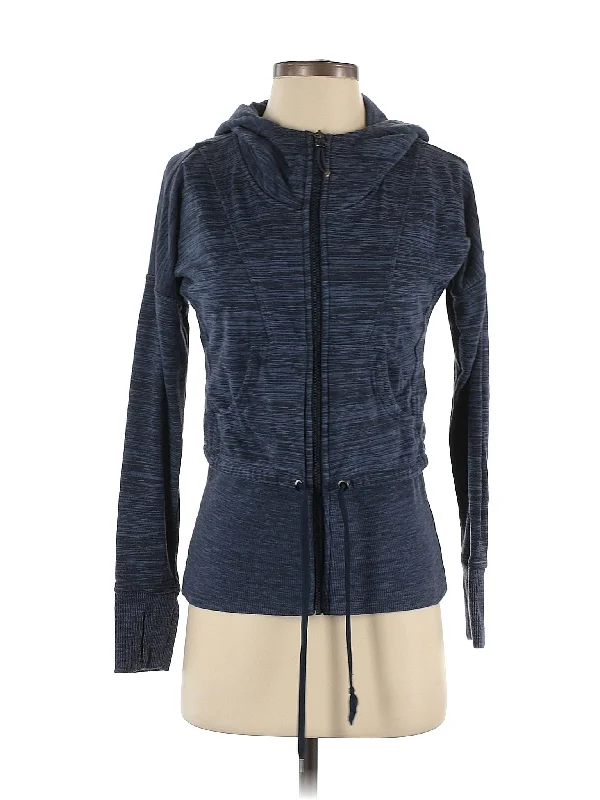 Zip Up Hoodie Hoodie with Rolled Sleeves Casual Relaxed