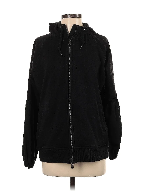 Zip Up Hoodie Hoodie with Slim Fit Tailored Modern