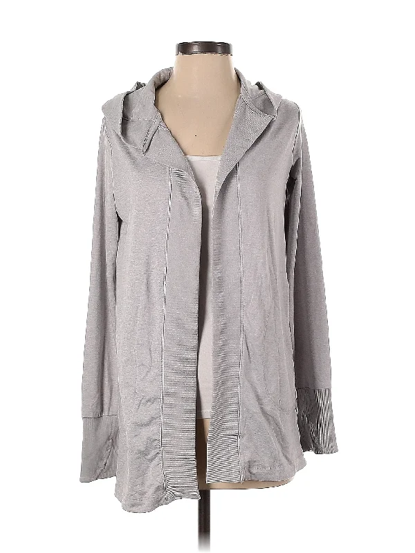 Zip Up Hoodie Hoodie with Hem Ribbing Snug Secure
