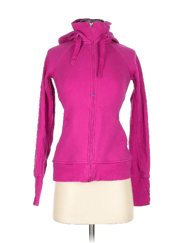 Zip Up Hoodie Hoodie with Exposed Zipper Edgy Industrial