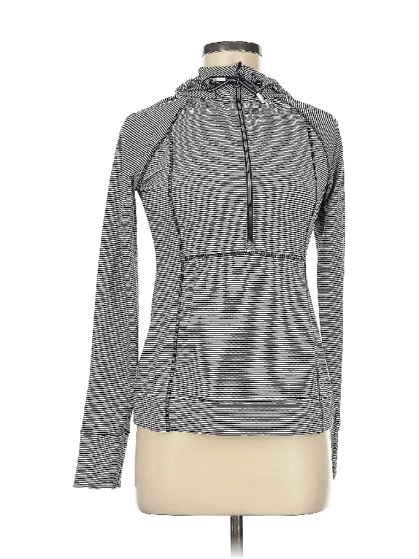 Zip Up Hoodie Hoodie with Crew Neck Simple Timeless