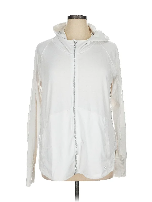 Zip Up Hoodie Hoodie with Double Zipper Versatile Adjustable