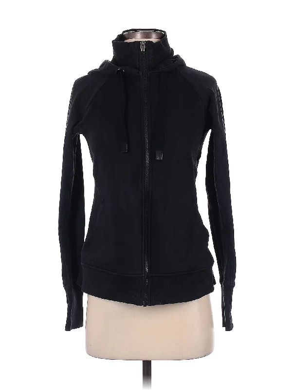 Zip Up Hoodie Hoodie with Hood Adjustable Protection