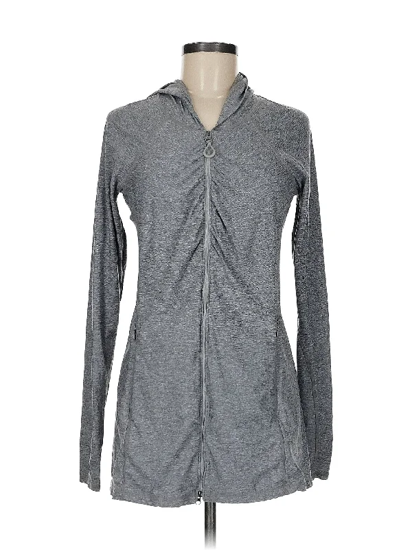 Zip Up Hoodie Hoodie with Bell Sleeves Flared Feminine