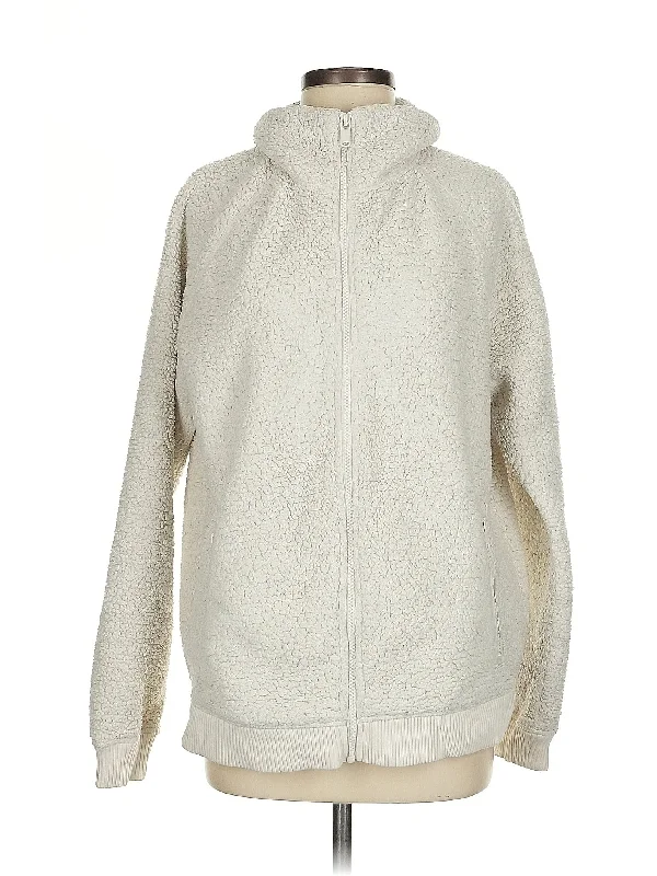 Zip Up Hoodie Hoodie with Contrast Stitching Detailed Premium