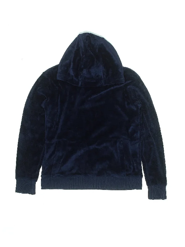 Zip Up Hoodie Hoodie with Reflective Safety Nightwear