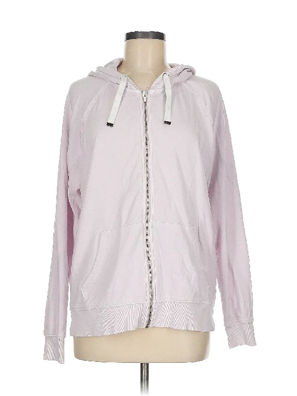 Zip Up Hoodie Hoodie with Drawstring Waist Adjustable Fitted