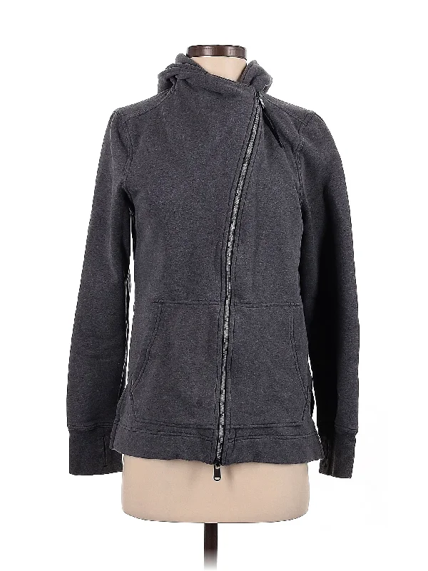 Zip Up Hoodie Hoodie Crop Top Short Trendy