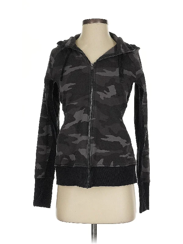 Zip Up Hoodie Hoodie with Hood Adjustable Protection