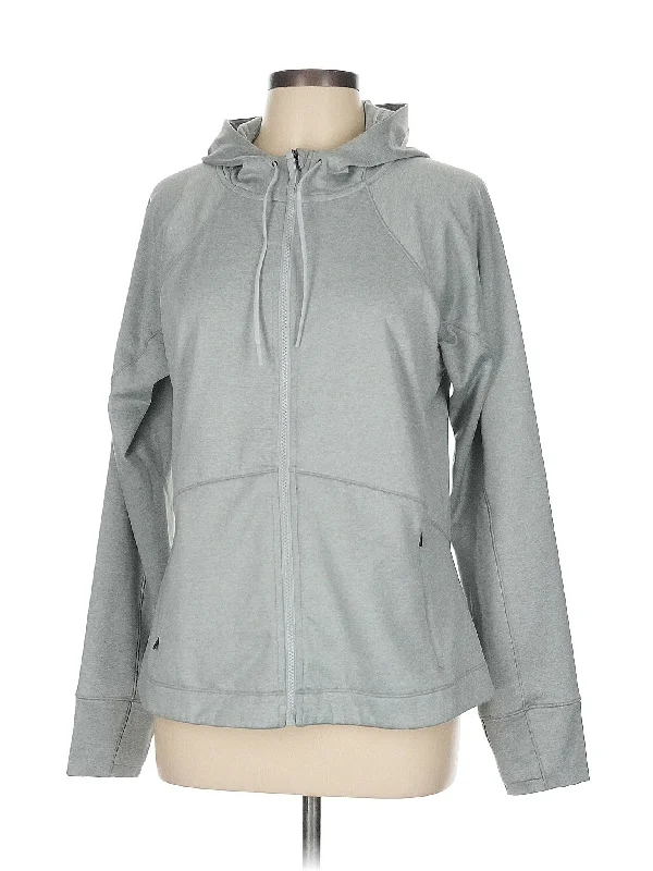 Zip Up Hoodie Hoodie with Lining Warm Insulated