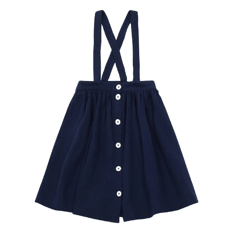 Skirt with Braces denim skirt casual