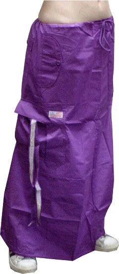 Ufo Utility Cargo Skirt  (Purple) linen skirt breathable