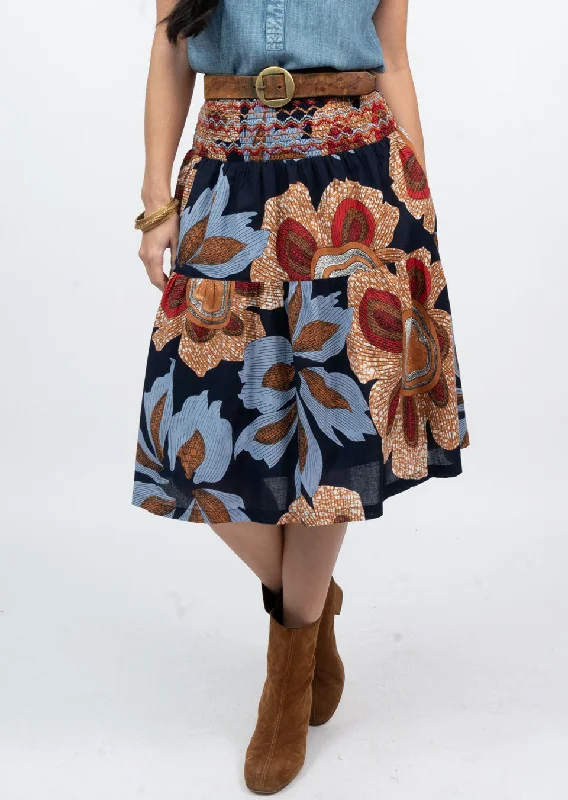 Big Bloom Skirt cotton skirt soft