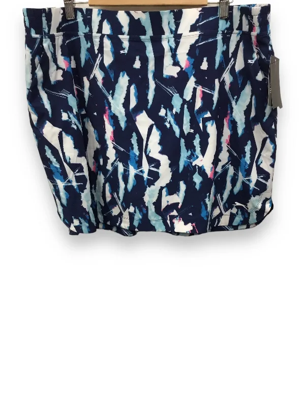 Blue Skort Slazenger, Size Xxl denim skirt fashionable