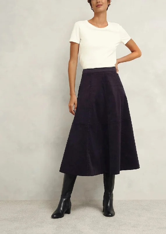 Clifton Skirt 0224/7706/9083l00 Navy tiered skirt playful