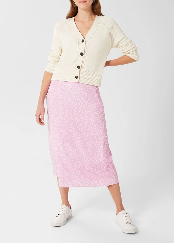 Gabrielle Skirt 0122/7231/9021l00 Pink-Ivory tiered skirt playful