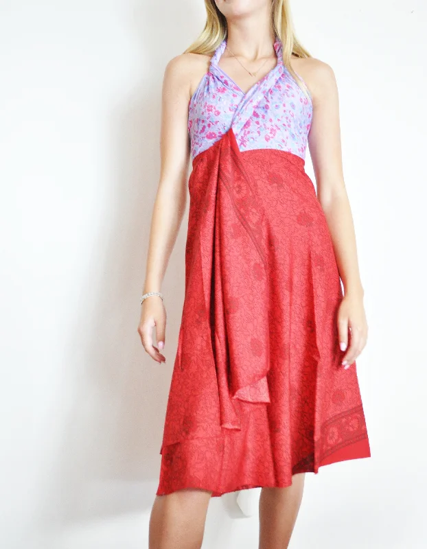 Mid Multi Wear Skirt (Straight hem) Eco Couture denim skirt classic