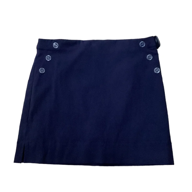 Navy Skort Rafaella, Size Xl cashmere skirt fine