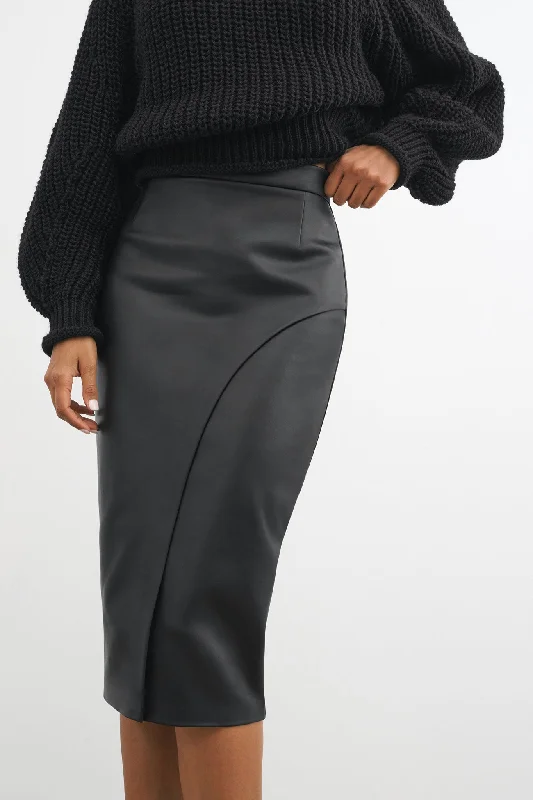 Nyssa Skirt button skirt front