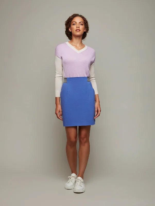 RIDGE | Easy Fit Short Skirt wool skirt warm