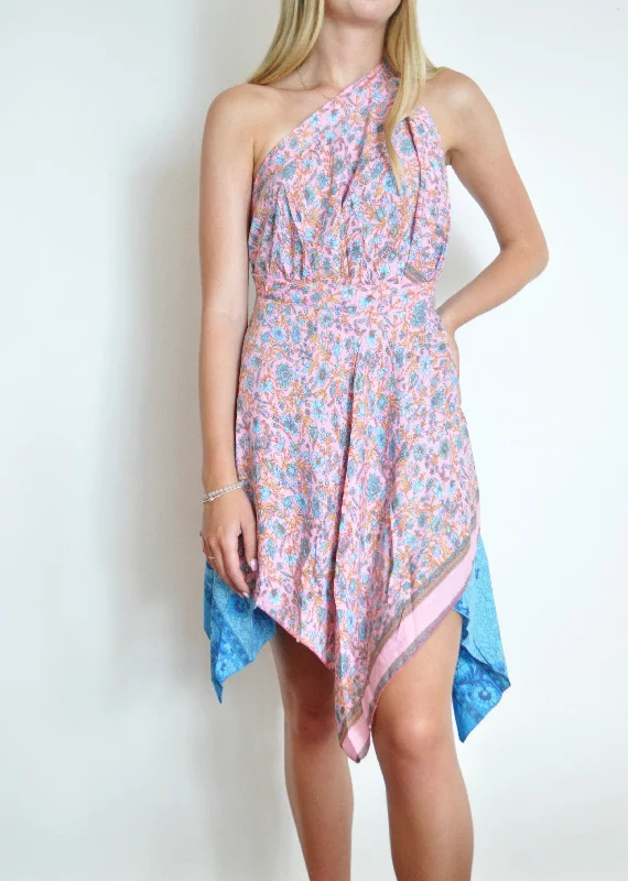 Short Diamond Multi Wear Skirt - Eco Couture asymmetrical skirt cut