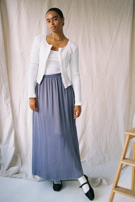 Silky Skirt cashmere skirt plush