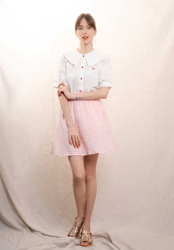 Skirt 110 Skirt Pink corduroy skirt durable