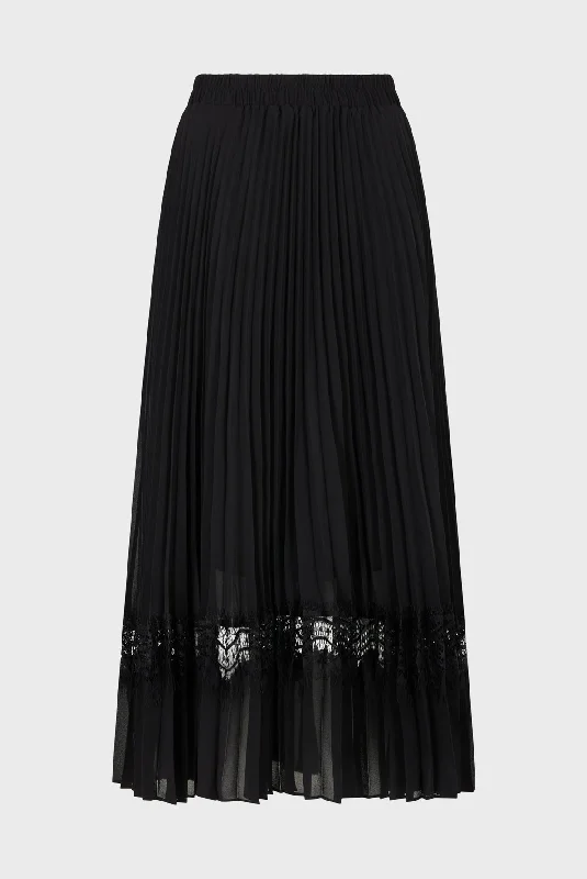 Skirt Clodie Daj23a126 Black lightweight skirt design